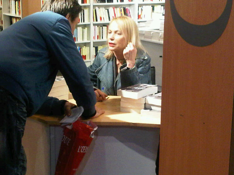 Laure Adler au Salon du Livre de Paris 2011