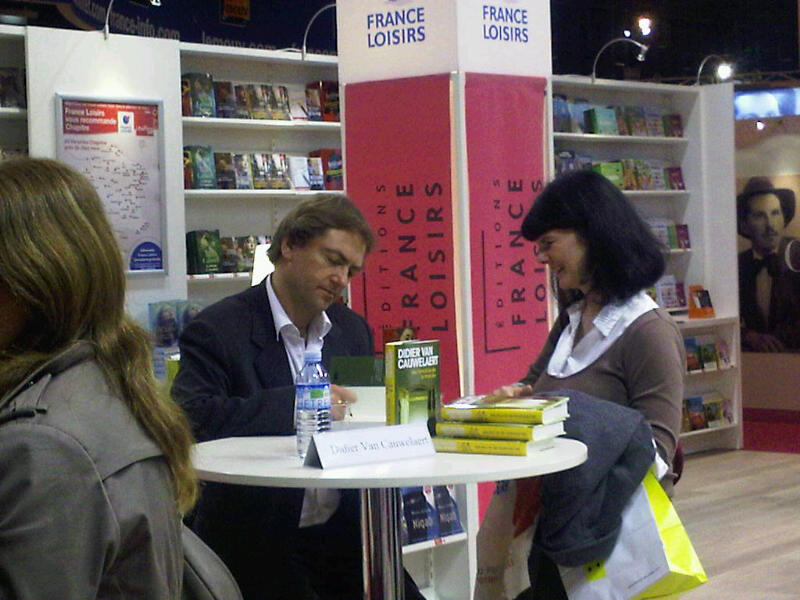 Didier Van Cauwelaert au Salon du Livre de Paris 2011
