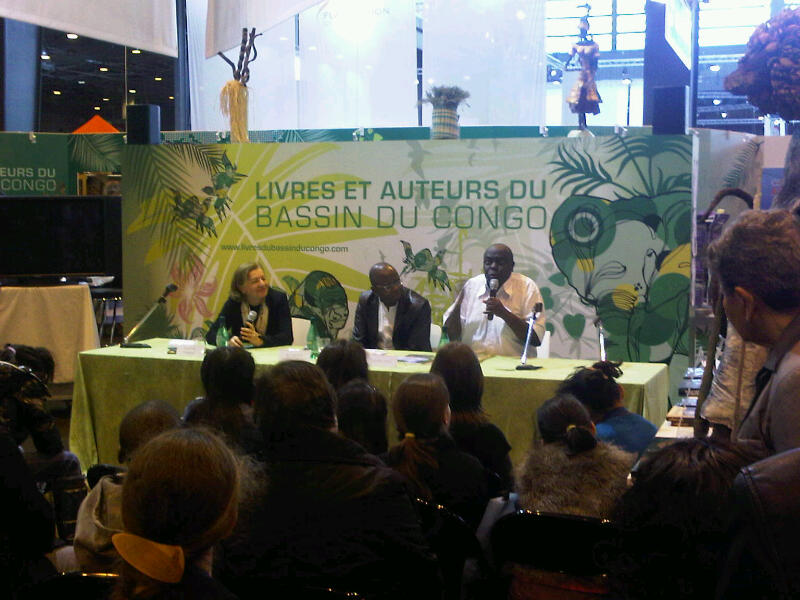 Débat Conférence au stand Bassin du Congo au Salon du Livre Paris 2011