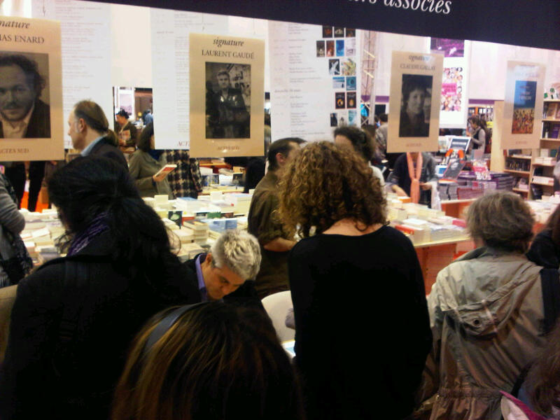 Laurent Gaudé au Salon du Livre 2011
