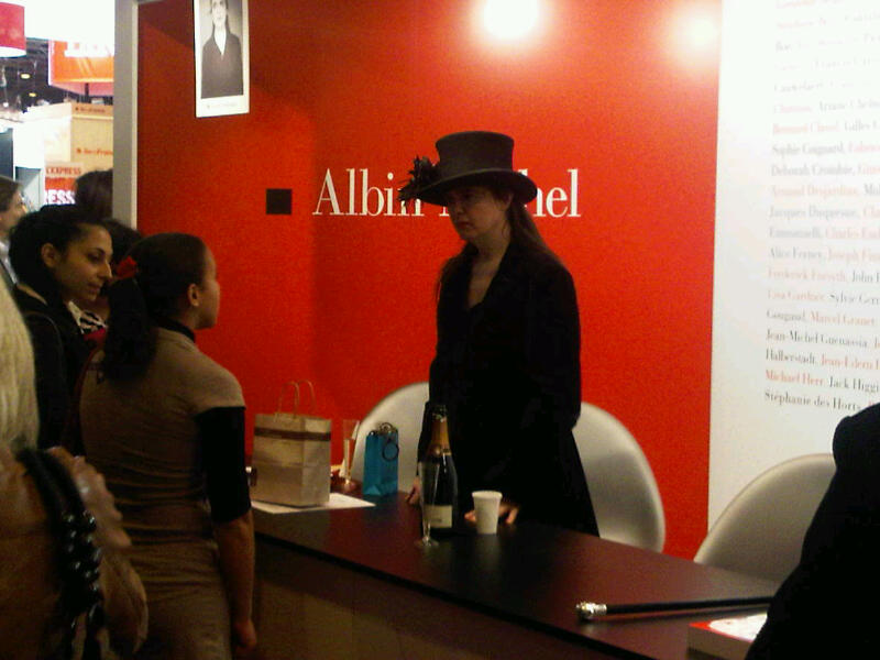 Amélie Nothomb au Salon du Livre 2011